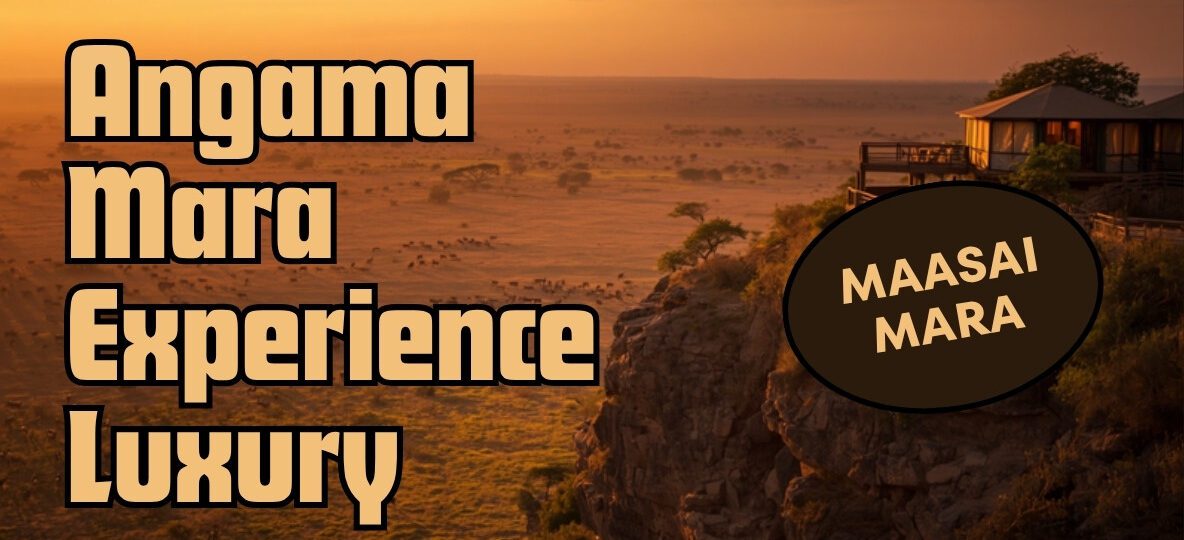 Angama Mara accommodation setting in Maasai Mara, Kenya