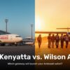 Jkia Vs Wilson For Amboseli Safari