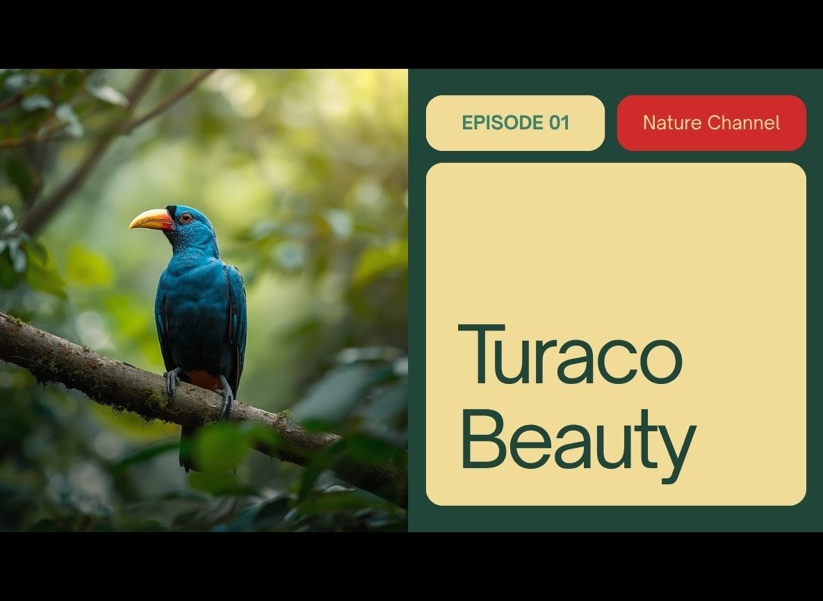 vivid turquoise plumage