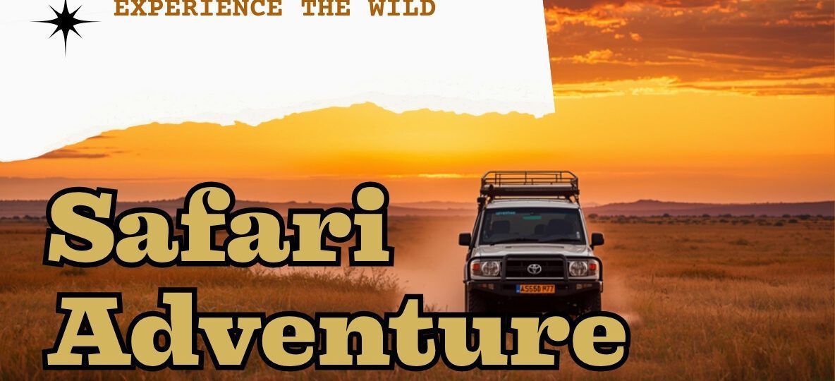 dust trail behind it, a lion visible in the distance — trunktrails-kenya-safari-cost-fuel-prices-explained-hero