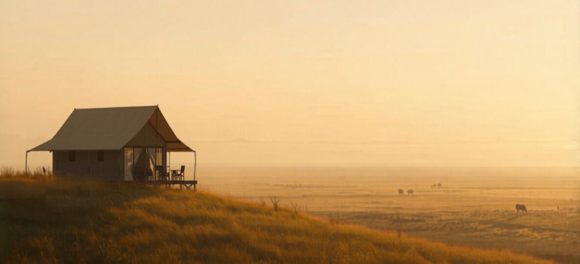 Mara Bush House Private Suites exterior in Maasai Mara