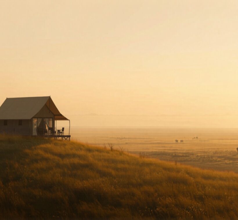 Mara Bush House Private Suites exterior in Maasai Mara