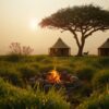 Mara Nyika Camp accommodation setting in Maasai Mara, Kenya