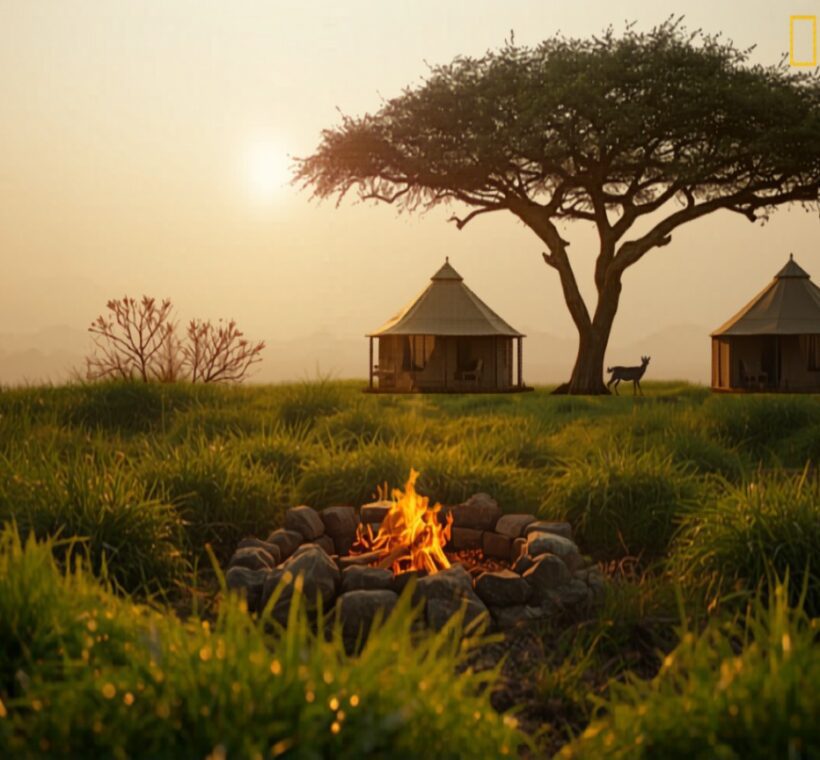 Mara Nyika Camp accommodation setting in Maasai Mara, Kenya