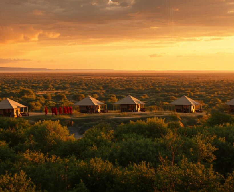 Naserian Mara Camp accommodation setting in Maasai Mara, Kenya