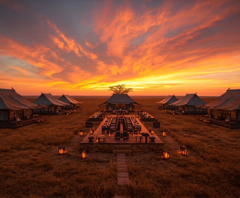 Neptune Mara Rianta Luxury Camp accommodation setting in Maasai Mara, Kenya