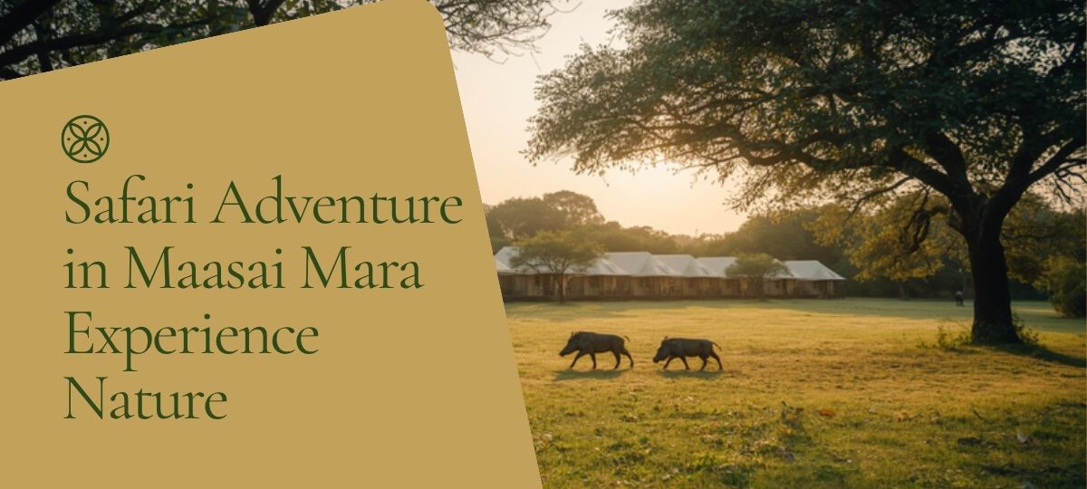 Olmoran Tented Camp accommodation setting in Maasai Mara, Kenya
