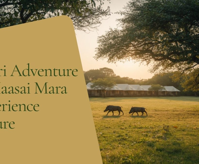 Olmoran Tented Camp accommodation setting in Maasai Mara, Kenya