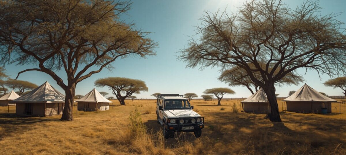 Rhino Tourist Camp accommodation setting in Maasai Mara, Kenya