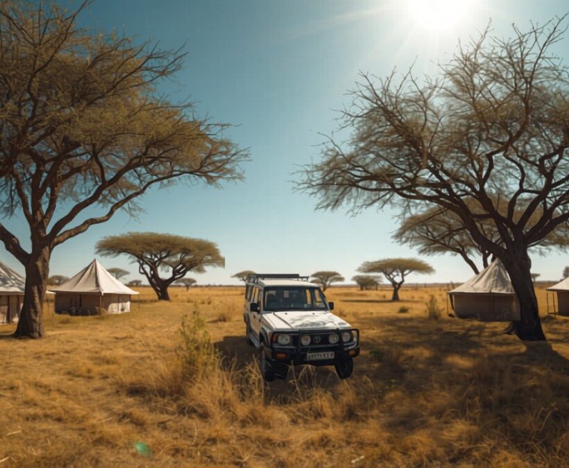 Rhino Tourist Camp accommodation setting in Maasai Mara, Kenya