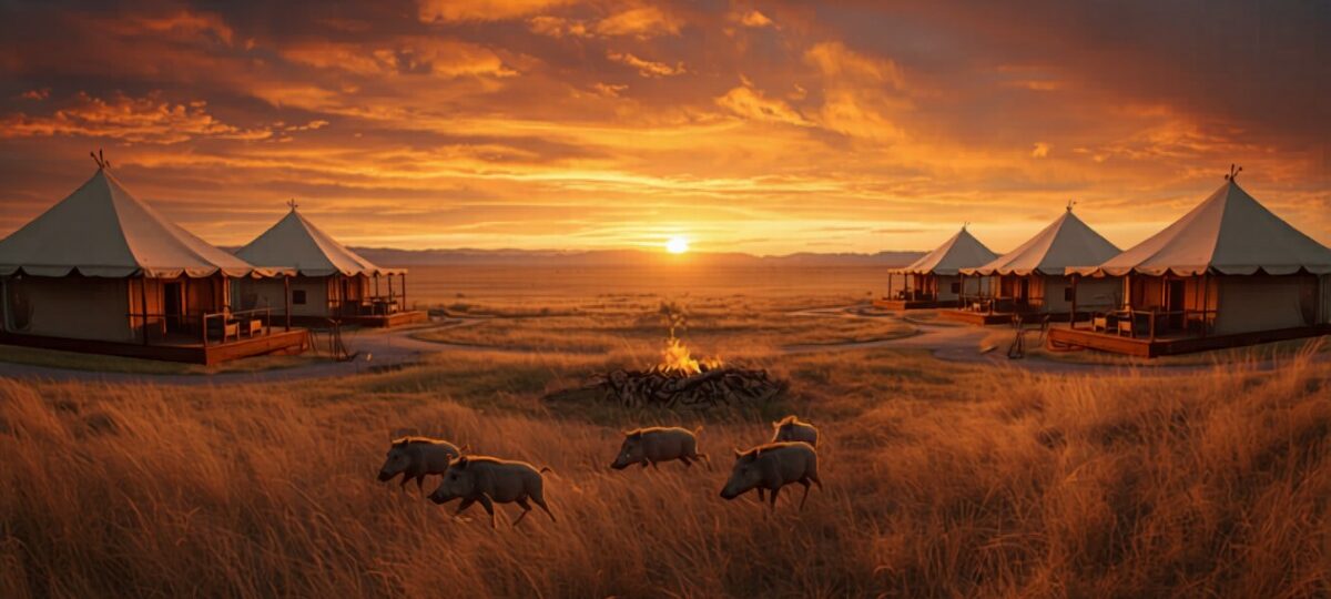 Sarova Mara Game Camp accommodation setting in Maasai Mara, Kenya