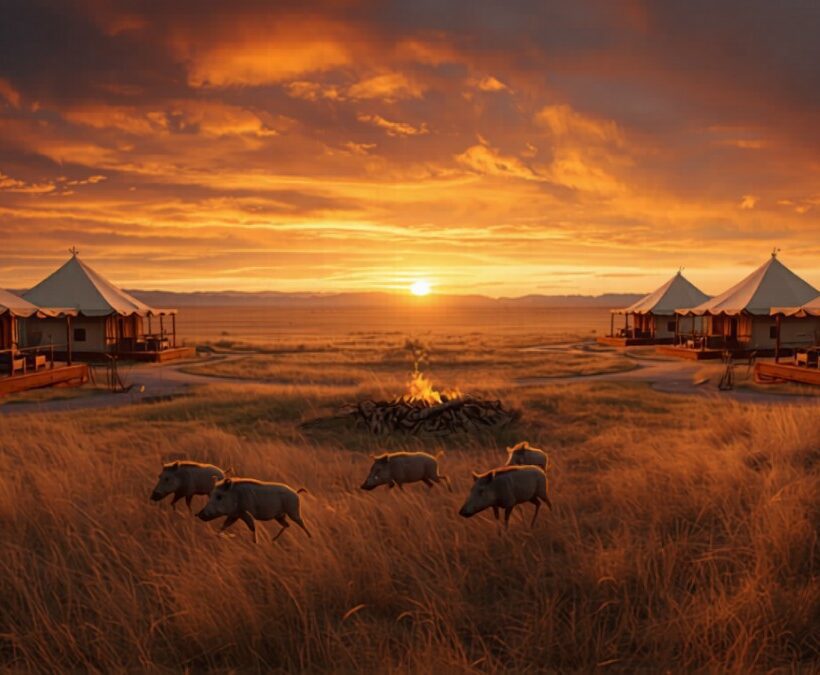 Sarova Mara Game Camp accommodation setting in Maasai Mara, Kenya