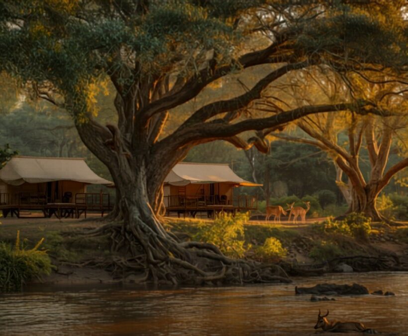 Sekenani River Camp accommodation setting in Maasai Mara, Kenya