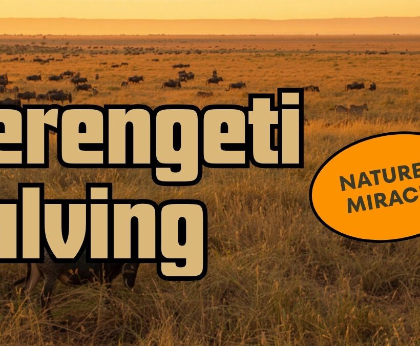 Kenya (Masai Mara) chapter on the right, with the Mara River crossing zone marked