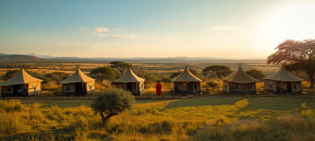 Sidai Camp accommodation setting in Maasai Mara, Kenya