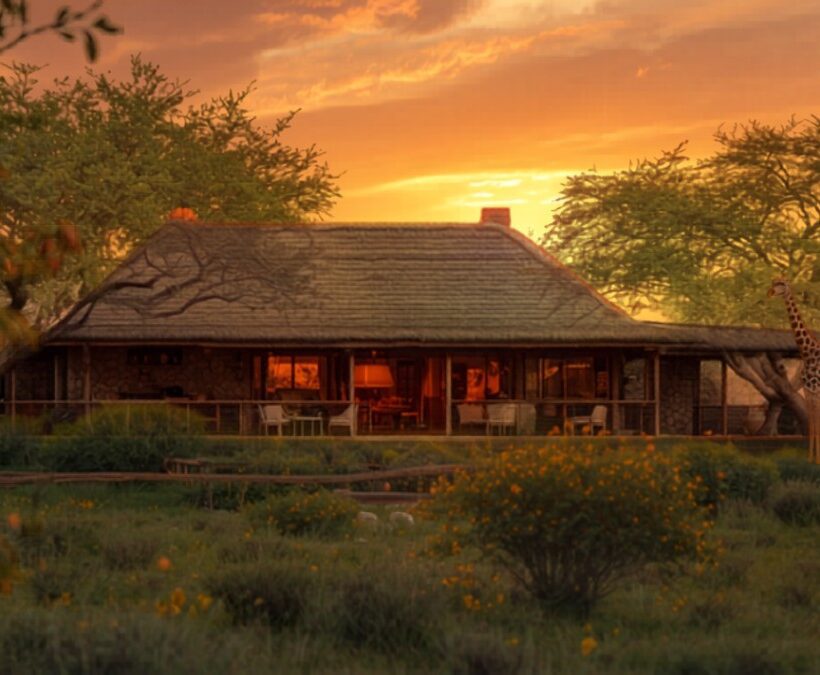Topi House accommodation setting in Maasai Mara, Kenya