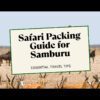 What To Wear In Samburu