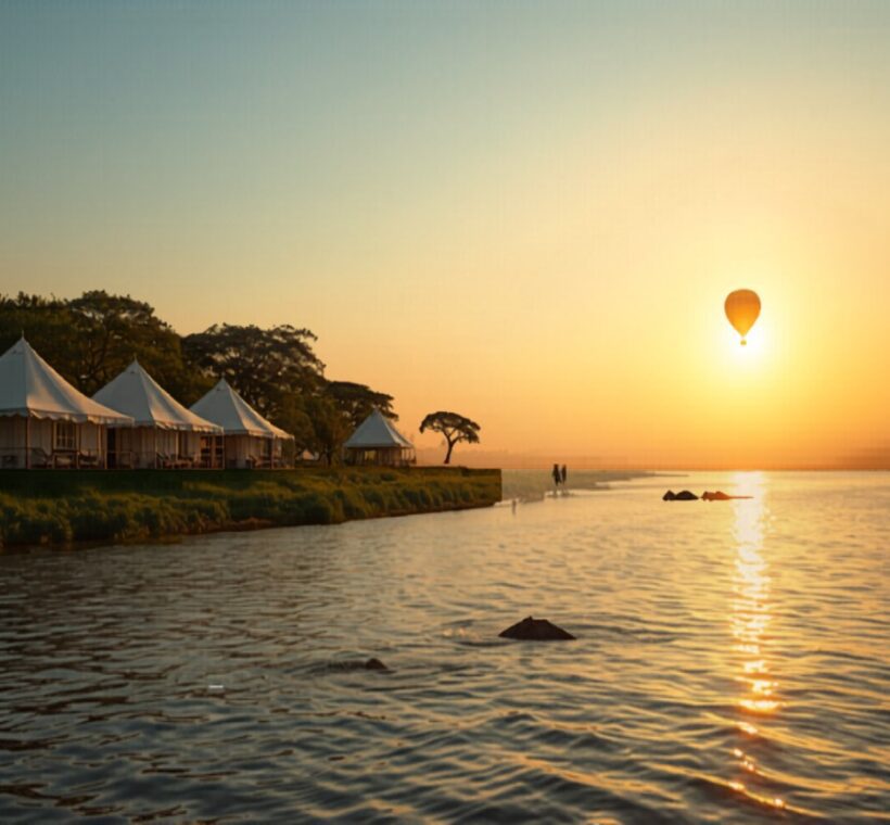 Wilderness Mara (fmr. Little Governors' Camp) accommodation setting in Maasai Mara, Kenya