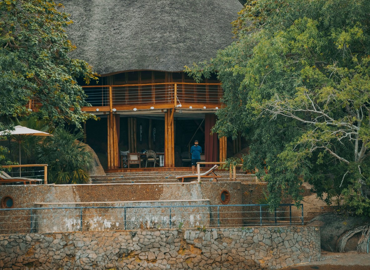 A forest lodge cottage typical of accommodation near Kakamega Forest's Isecheno sector
