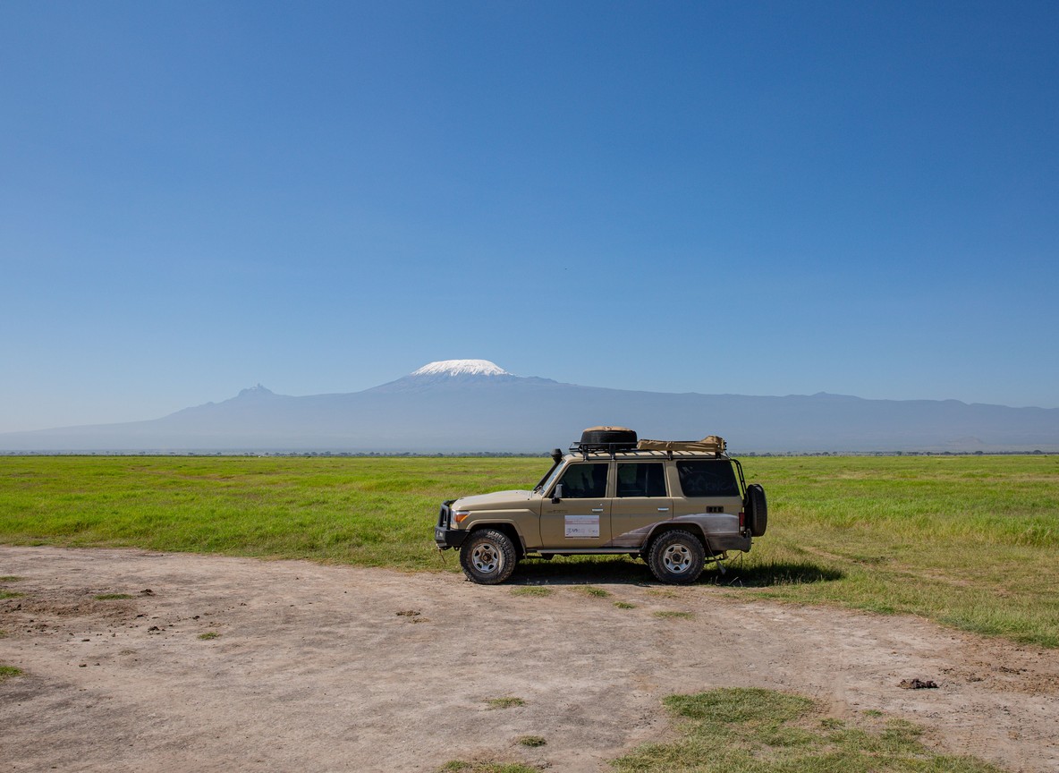 classic wide safari landscape