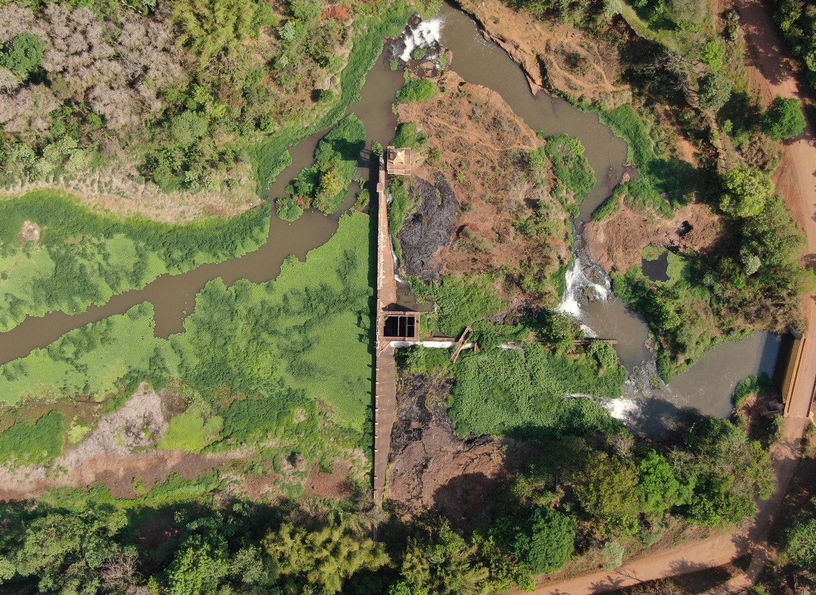 Lugard Falls on the Galana River in Tsavo East, part of the water system that shapes life for wildlife and border communities alike